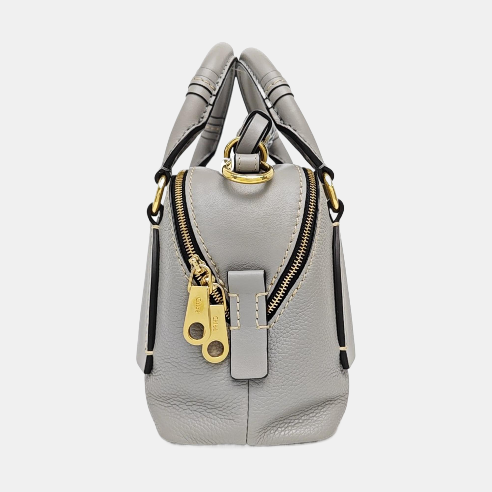 Daria Small Calfskin Gray