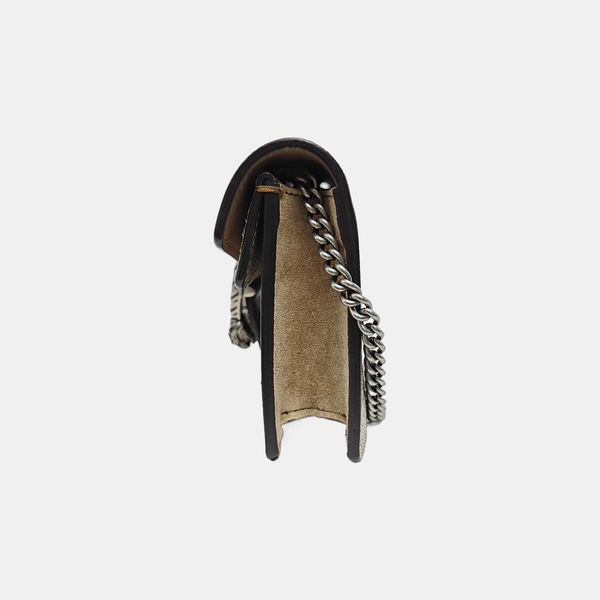 Dionysus Super Mini Monogram Coated Canvas Beige