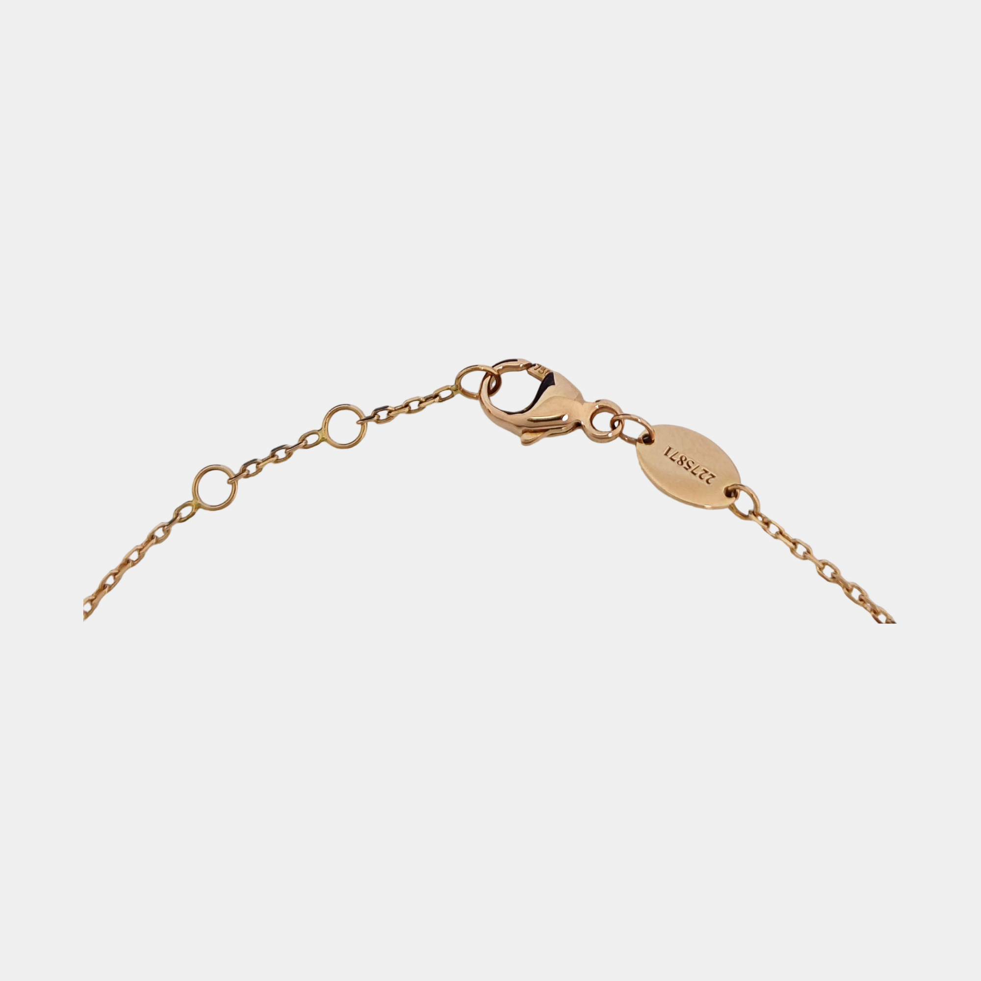 Pulsera Jeux De Liens de oro rosa de 18K con diamantes