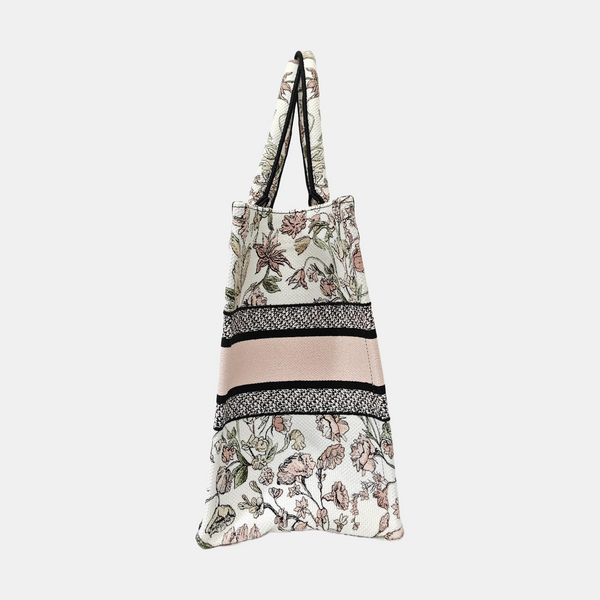 Book Tote Medium Canvas Pink