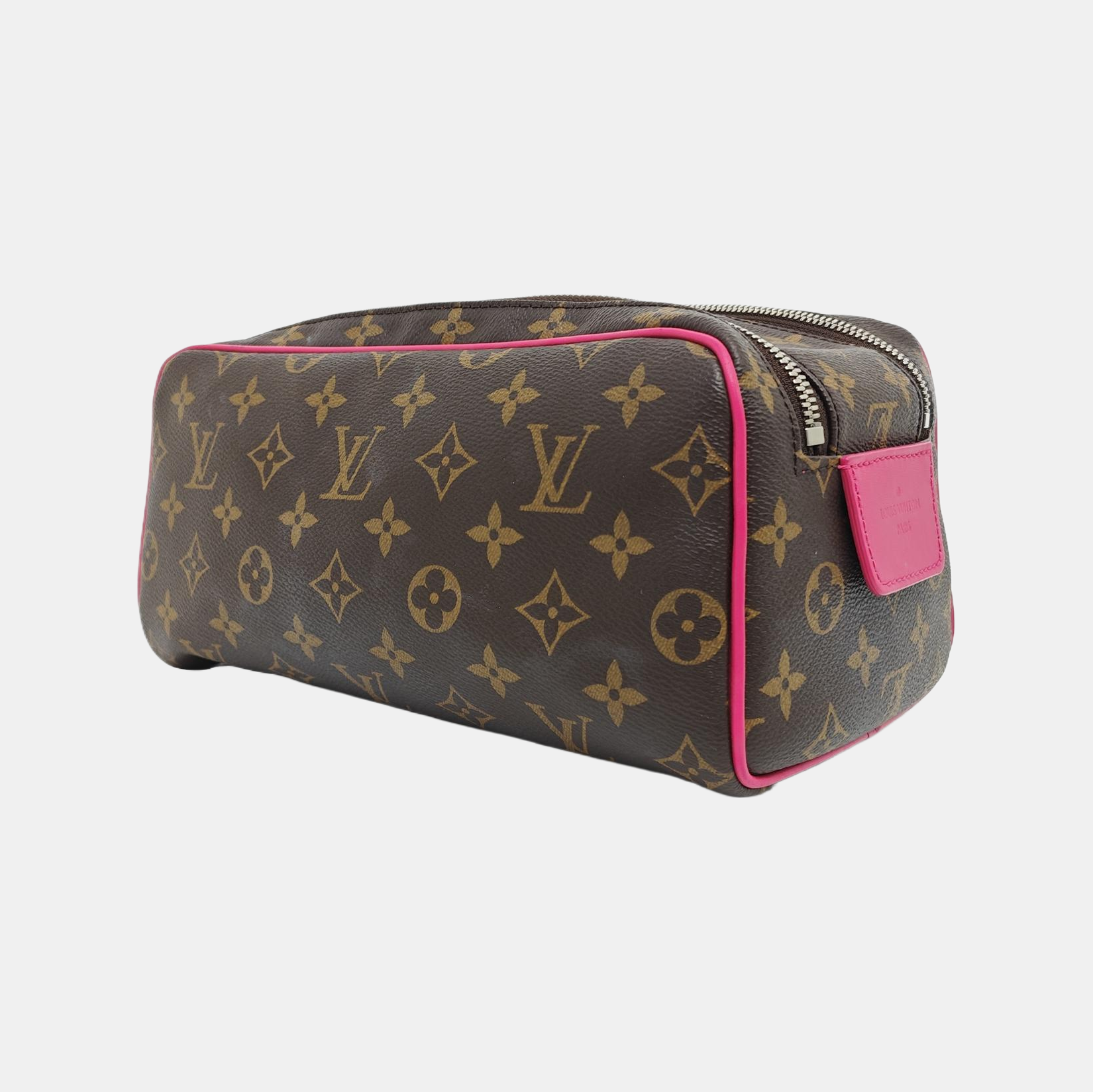 DOPP Monogram Coated Canvas Brown