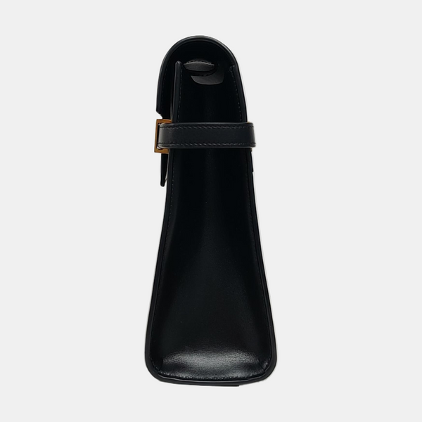 MANHATTAN Medium Calfskin Black