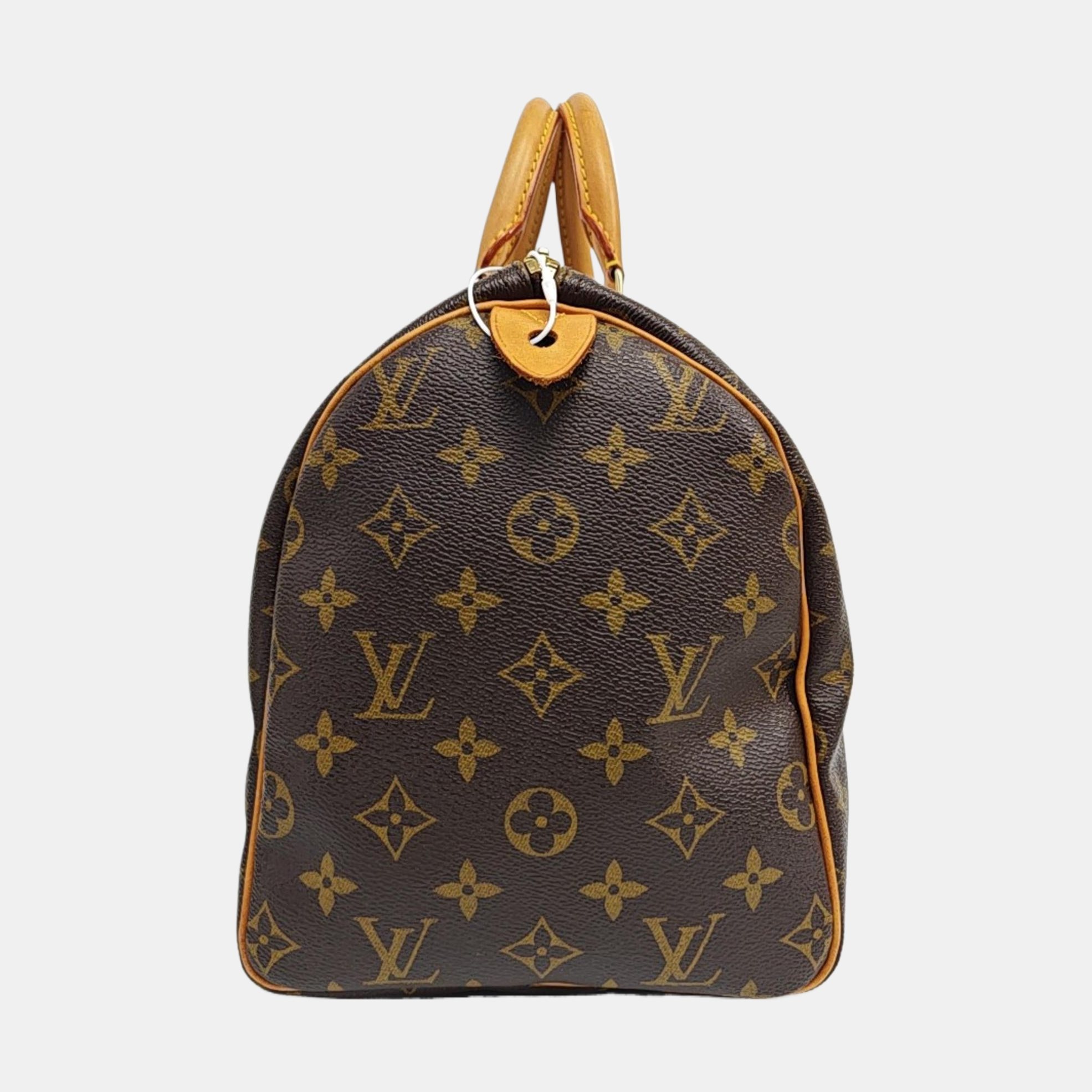 SPEEDY 30 Monogram Coated Canvas Brown