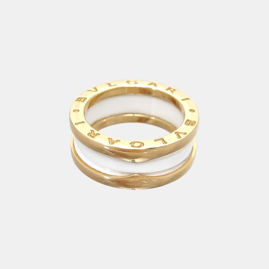 B.ZERO1 18k Rose Gold Ring EU 52