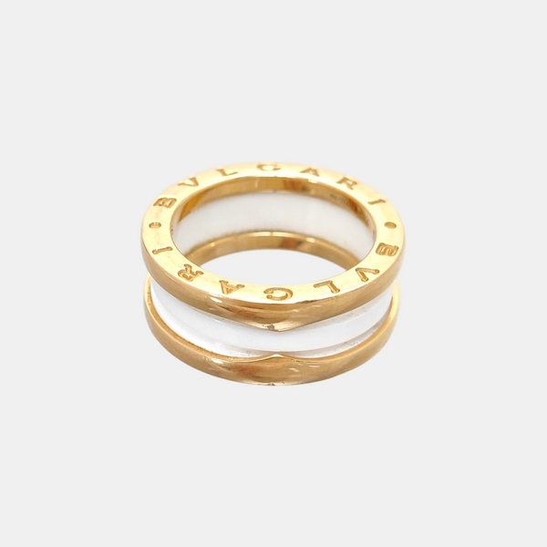B.ZERO1 18k Rose Gold Ring EU 52