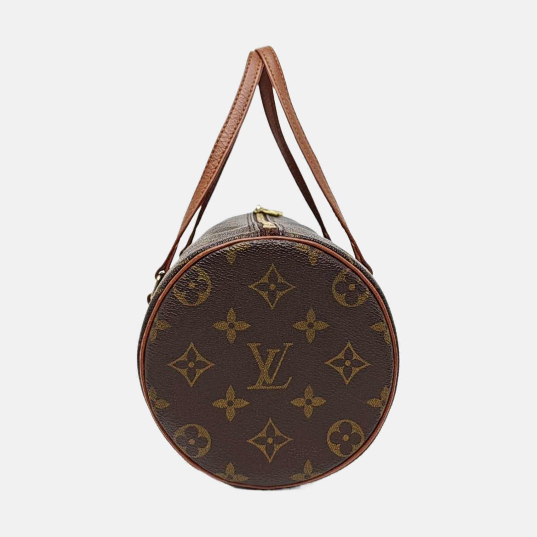 PAPILLON 26 Monogram Coated Canvas Brown