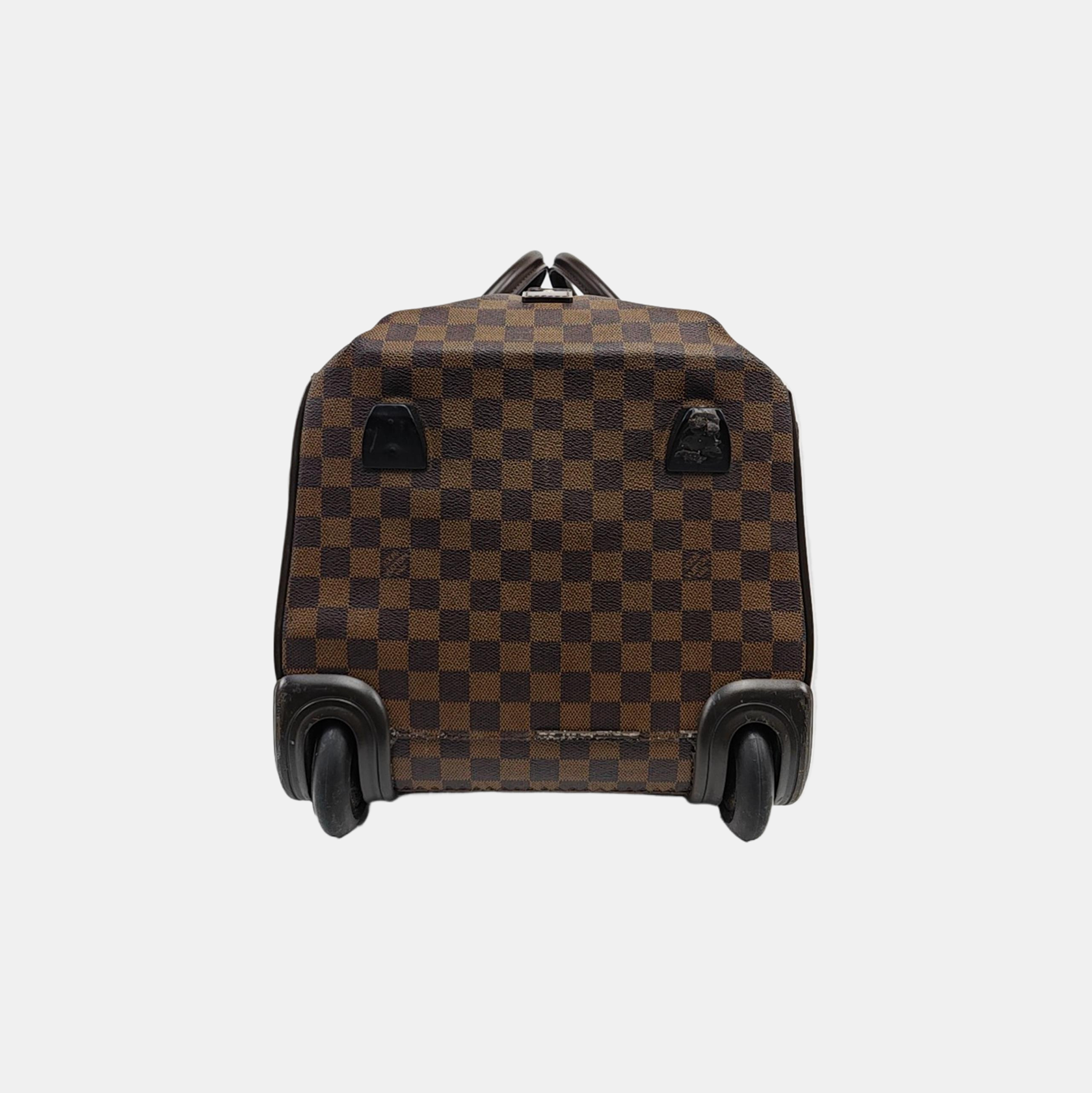 EOLE Damier Ebene Coated Canvas Brown