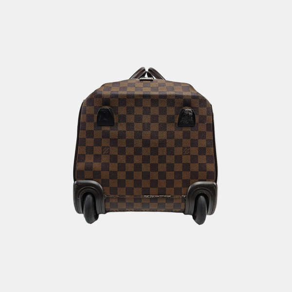 EOLE Damier Ebene Coated Canvas Brown