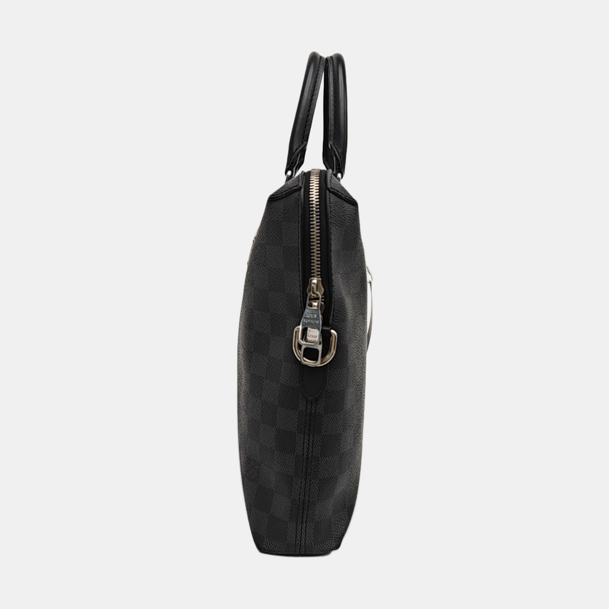 PORTE-DOCUMENTS Damier Graphite Coated Canvas Black