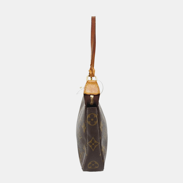 ACCESSOIRES Monogram Coated Canvas Brown