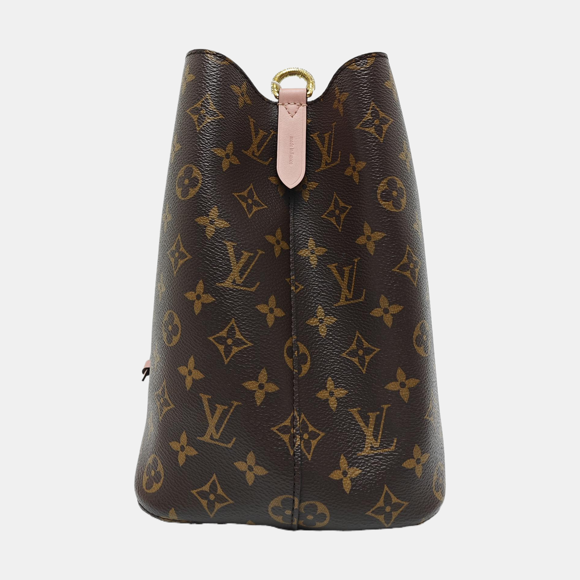 NÉONOÉ MM Monogram Coated Canvas Brown