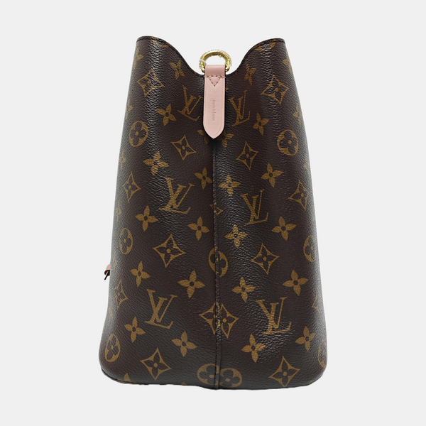 NÉONOÉ MM Monogram Coated Canvas Brown