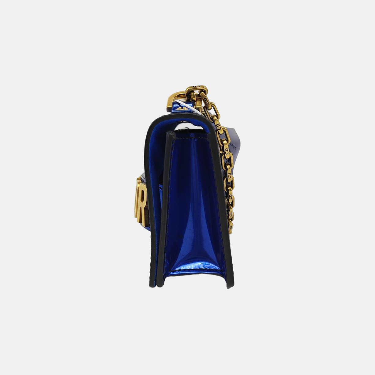 Authenticated pre-owned  J'adior Patent Leather Blue - Shoulder Bag at Looply