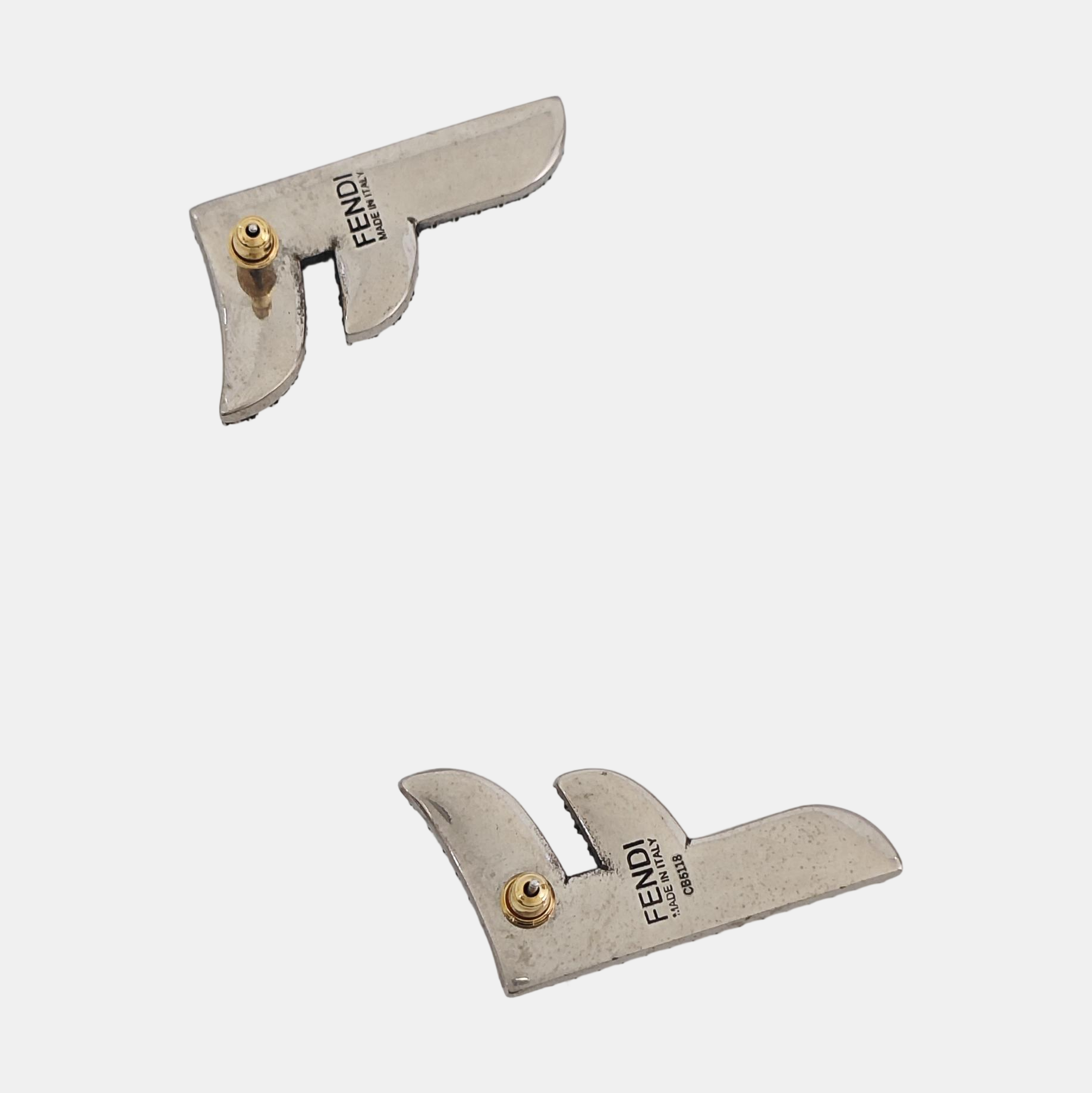 Metal Silver Stud Earrings