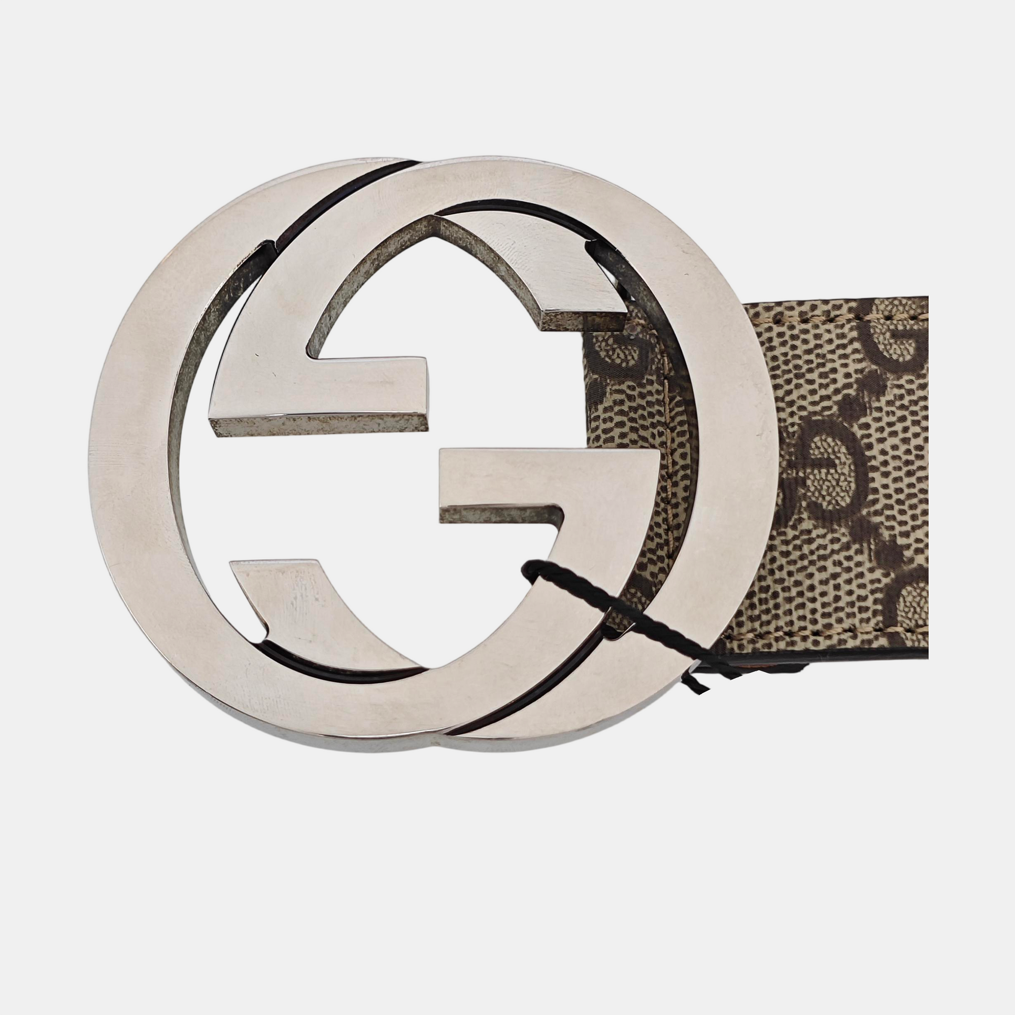 Leather Belt Beige