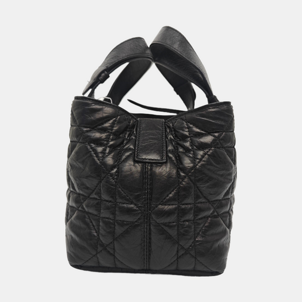 Toujours Small Cannage Calfskin Black