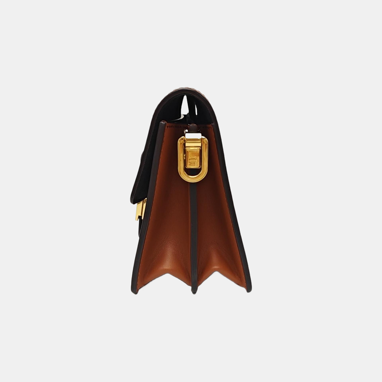 DAUPHINE Mini Monogram Coated Canvas Brown