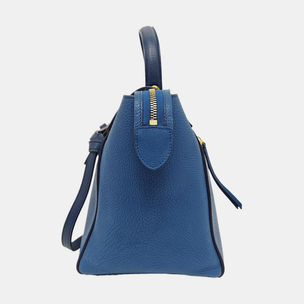 BELT Mini Calfskin Blue