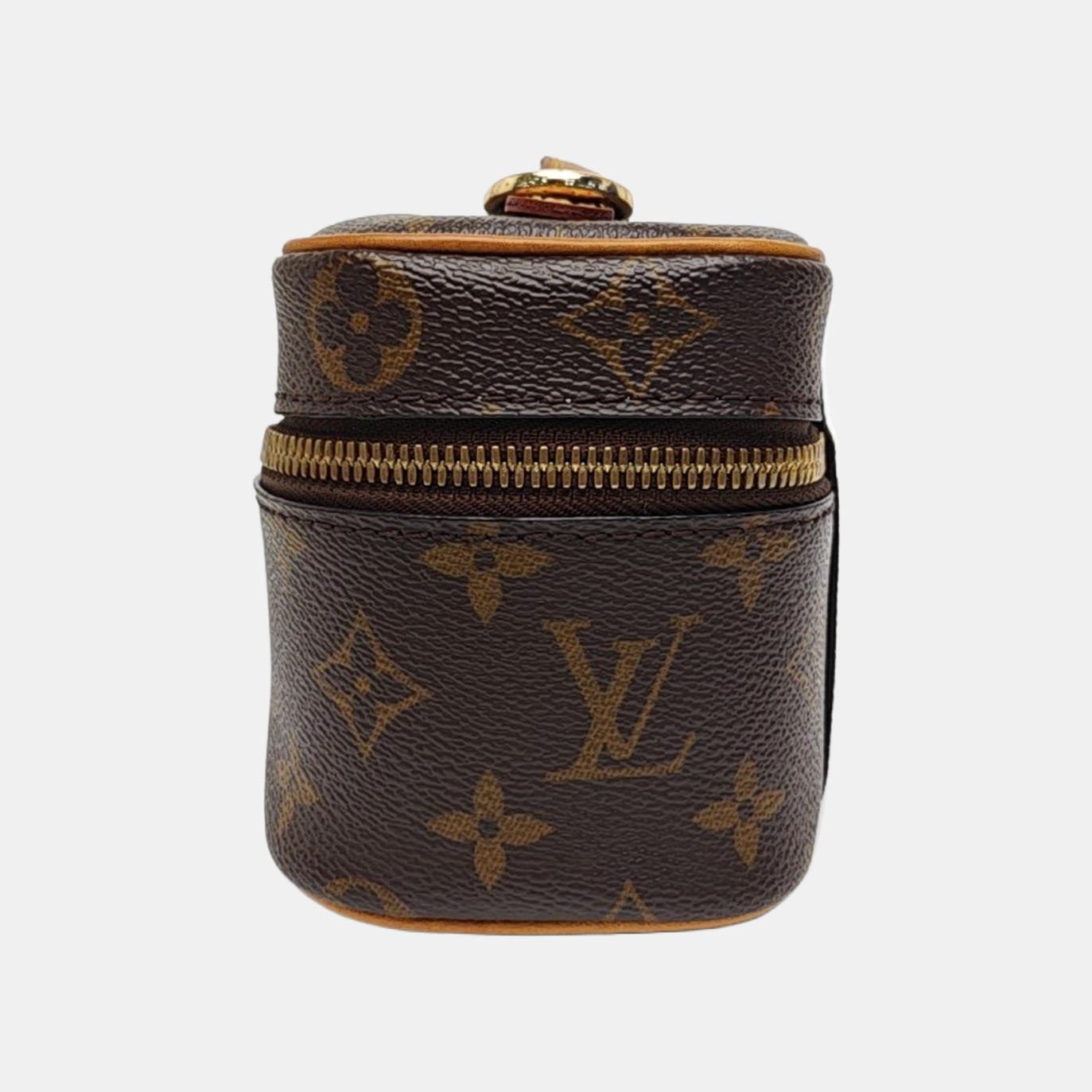 NICE Super Mini Monogram Coated Canvas Brown