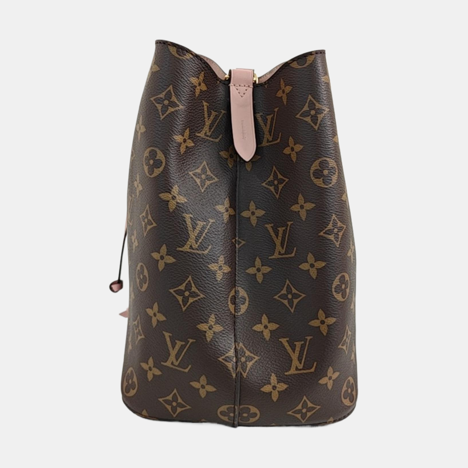 NÉONOÉ MM Monogram Coated Canvas Brown