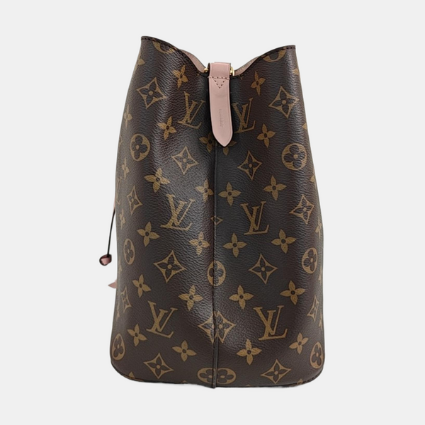 NÉONOÉ MM Monogram Coated Canvas Brown