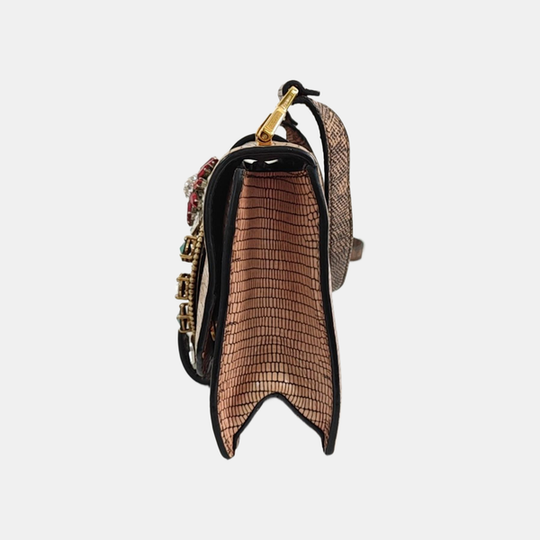 Miu Lady Calfskin Brown