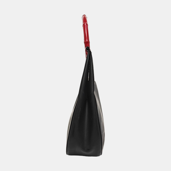 Special Material Shoulder Bag Black