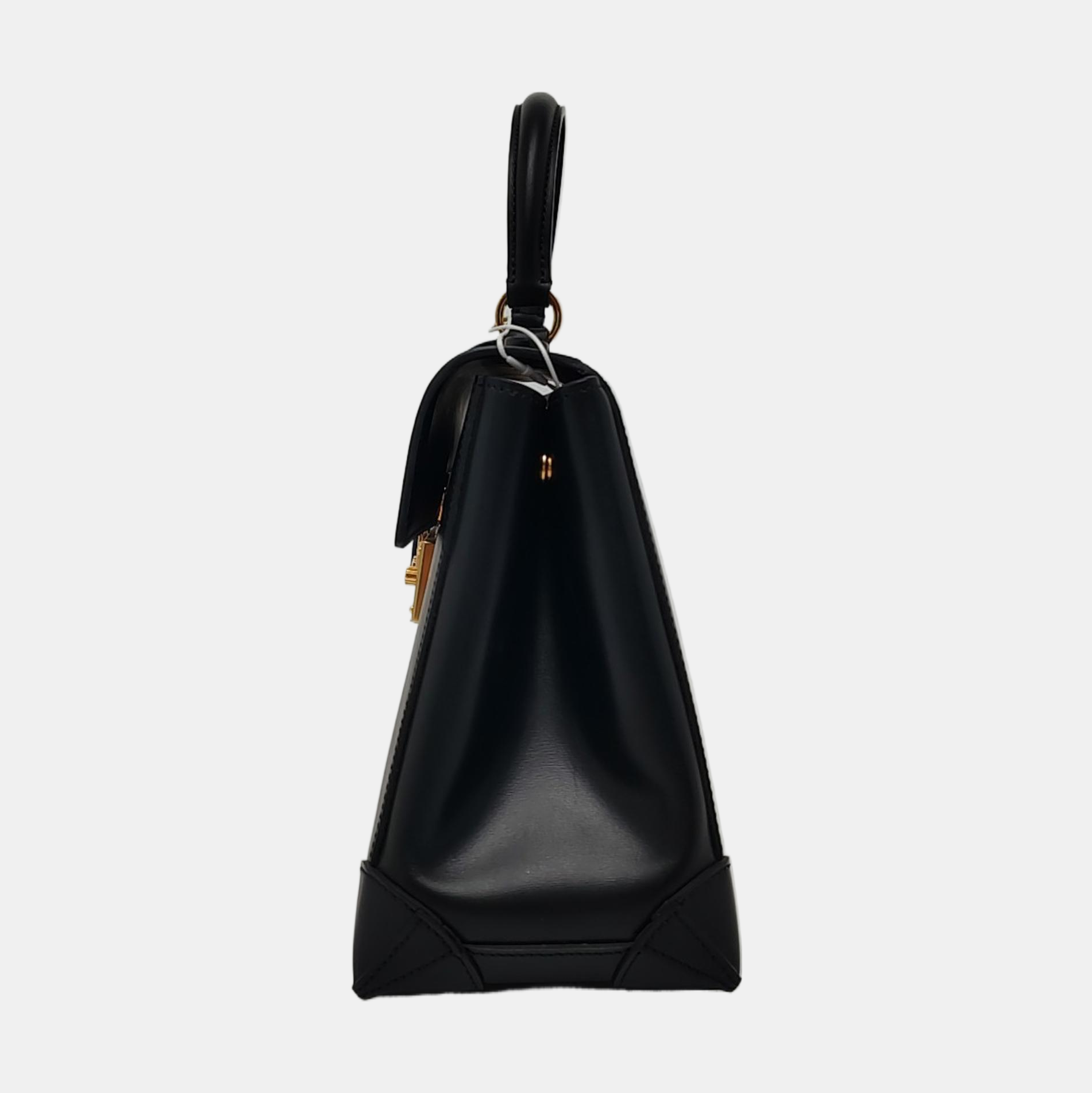 Calfskin Shoulder Bag Black
