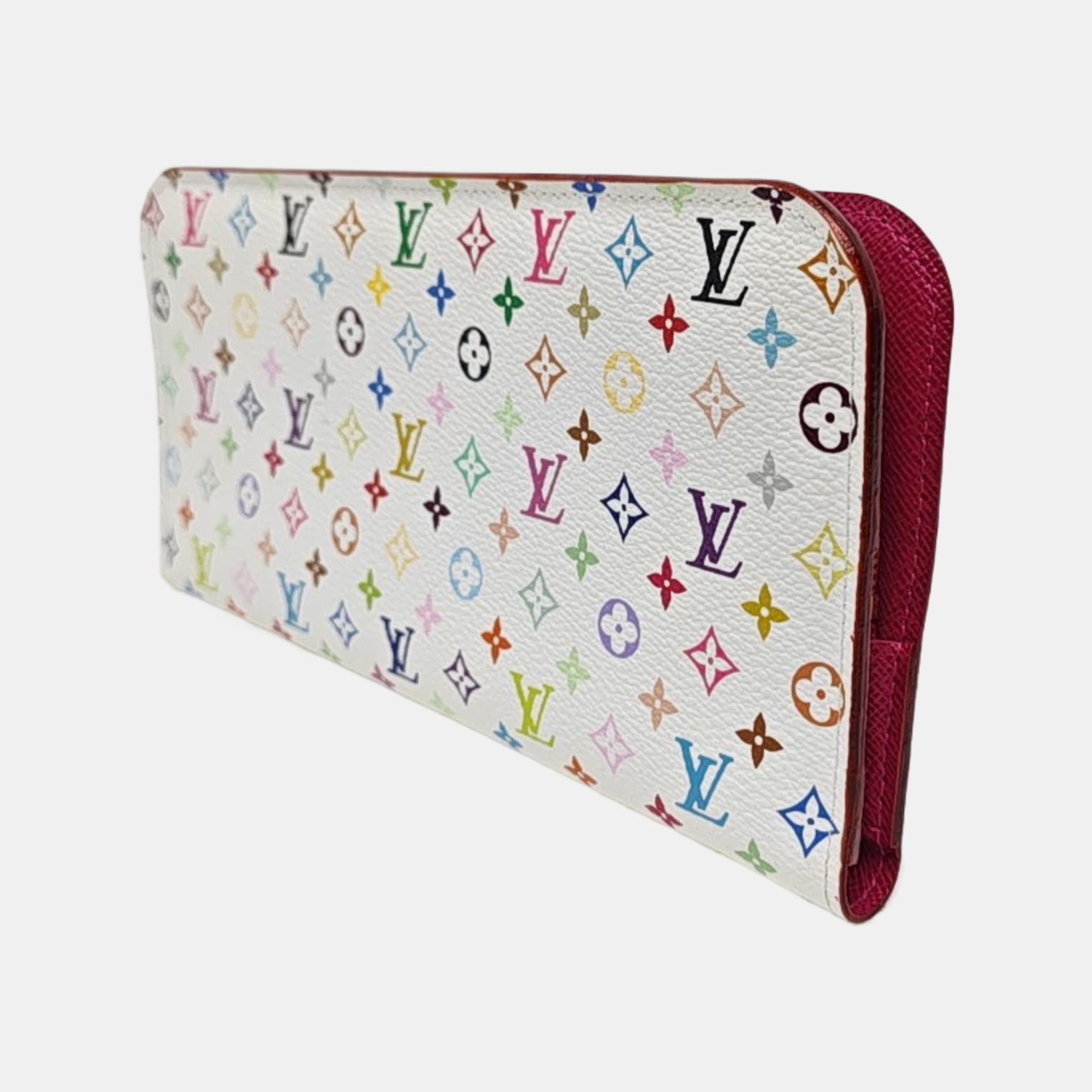 LV × TM INSOLITE Monogram Coated Canvas White Wallet