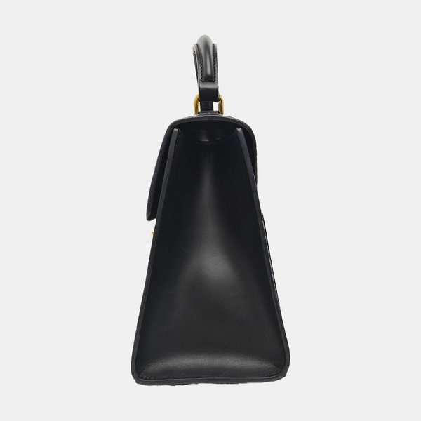 Padlock Small Calfskin Black