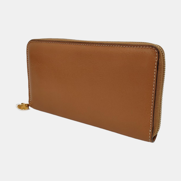 Lambskin Wallet Brown