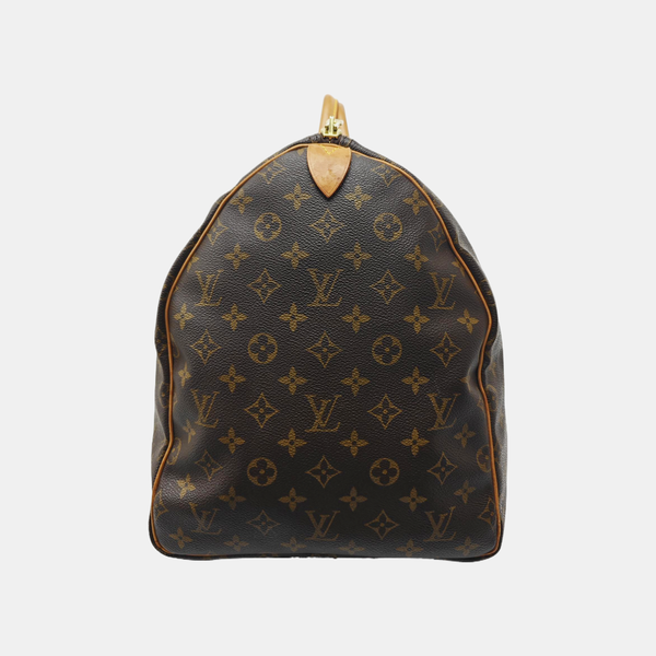 SAC SOUPLE 55 Monogram Coated Canvas Brown
