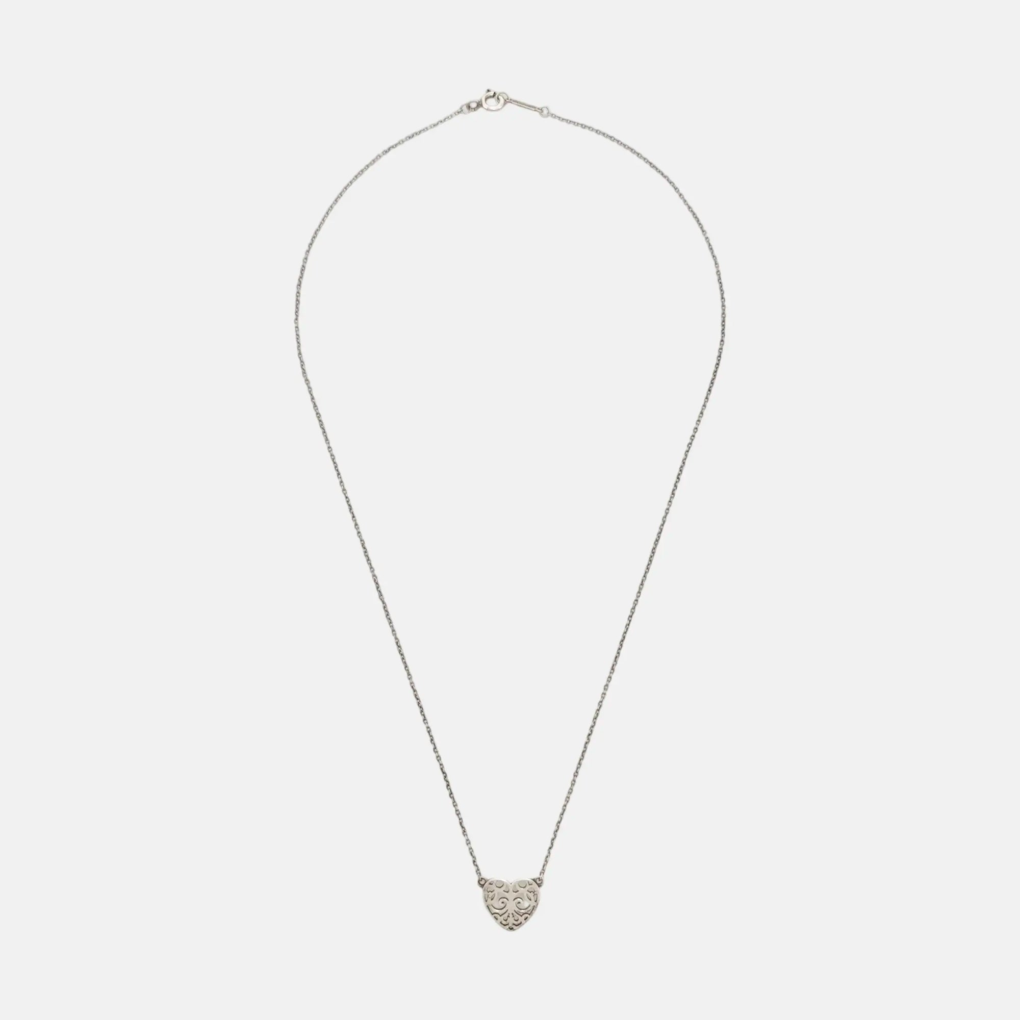 Tiffany Hearts Pure Silver Necklace