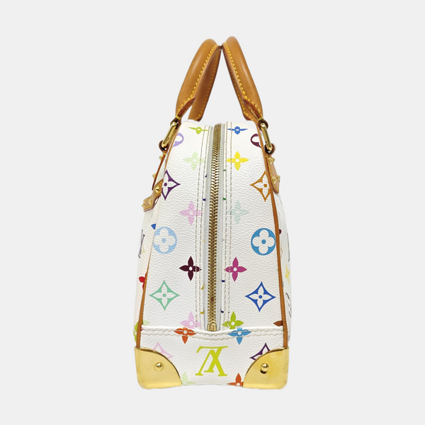 LV × TM DEAUVILLE Monogram Coated Canvas White