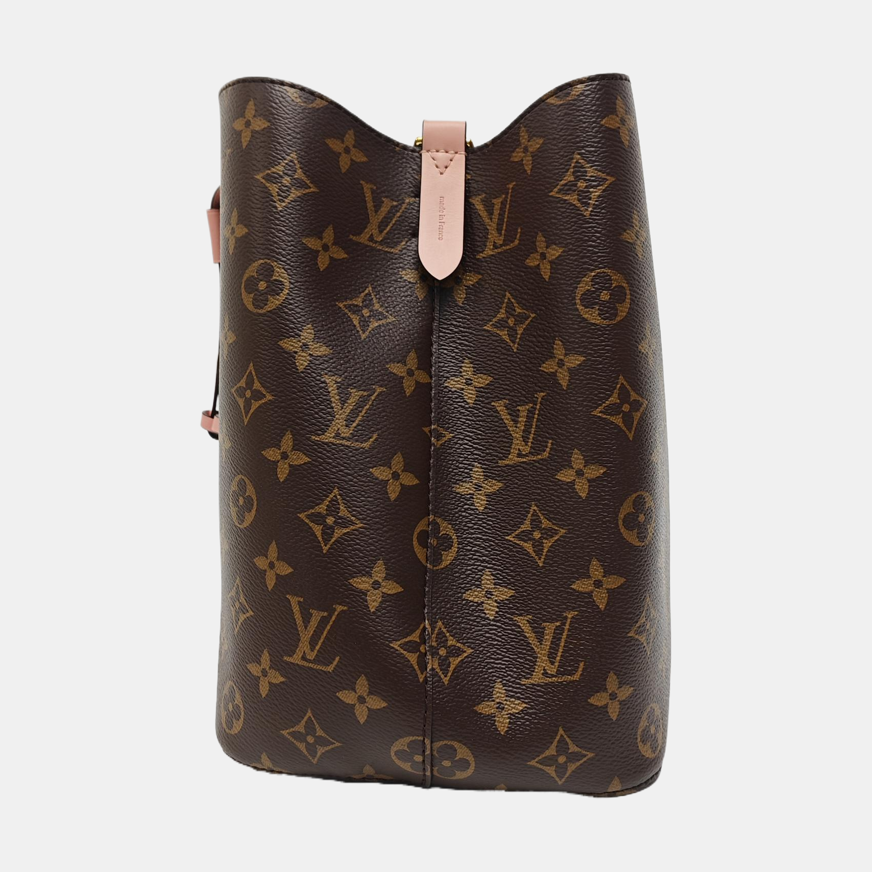 NÉONOÉ MM Monogram Coated Canvas Brown