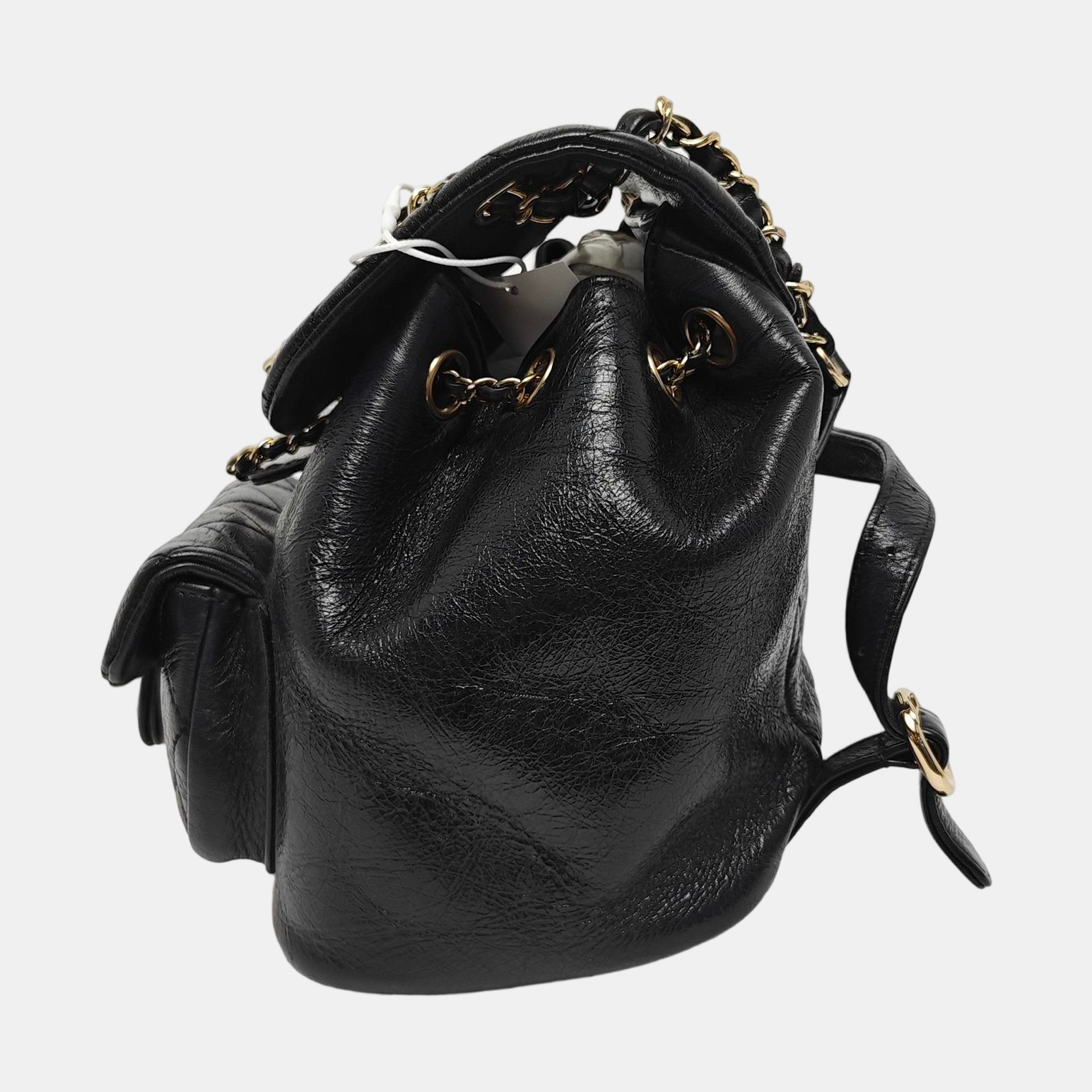 DUMA Quilted Calfskin Black
