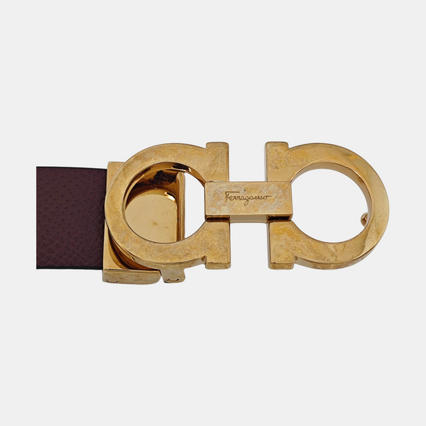 Leather Belt Red
