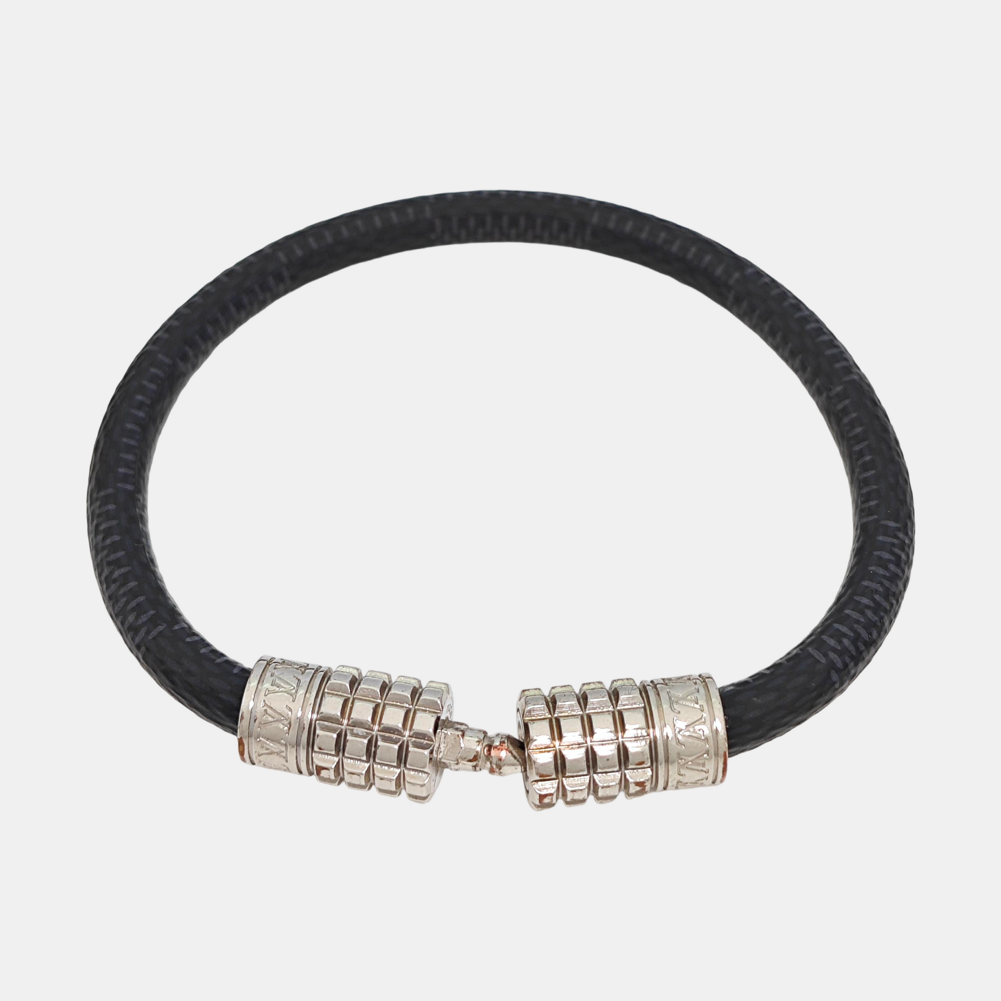DIGIT Metal Black Bangle
