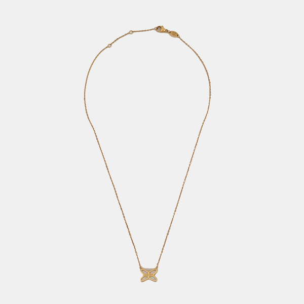 Jeux De Liens 18k Rose Gold Necklace