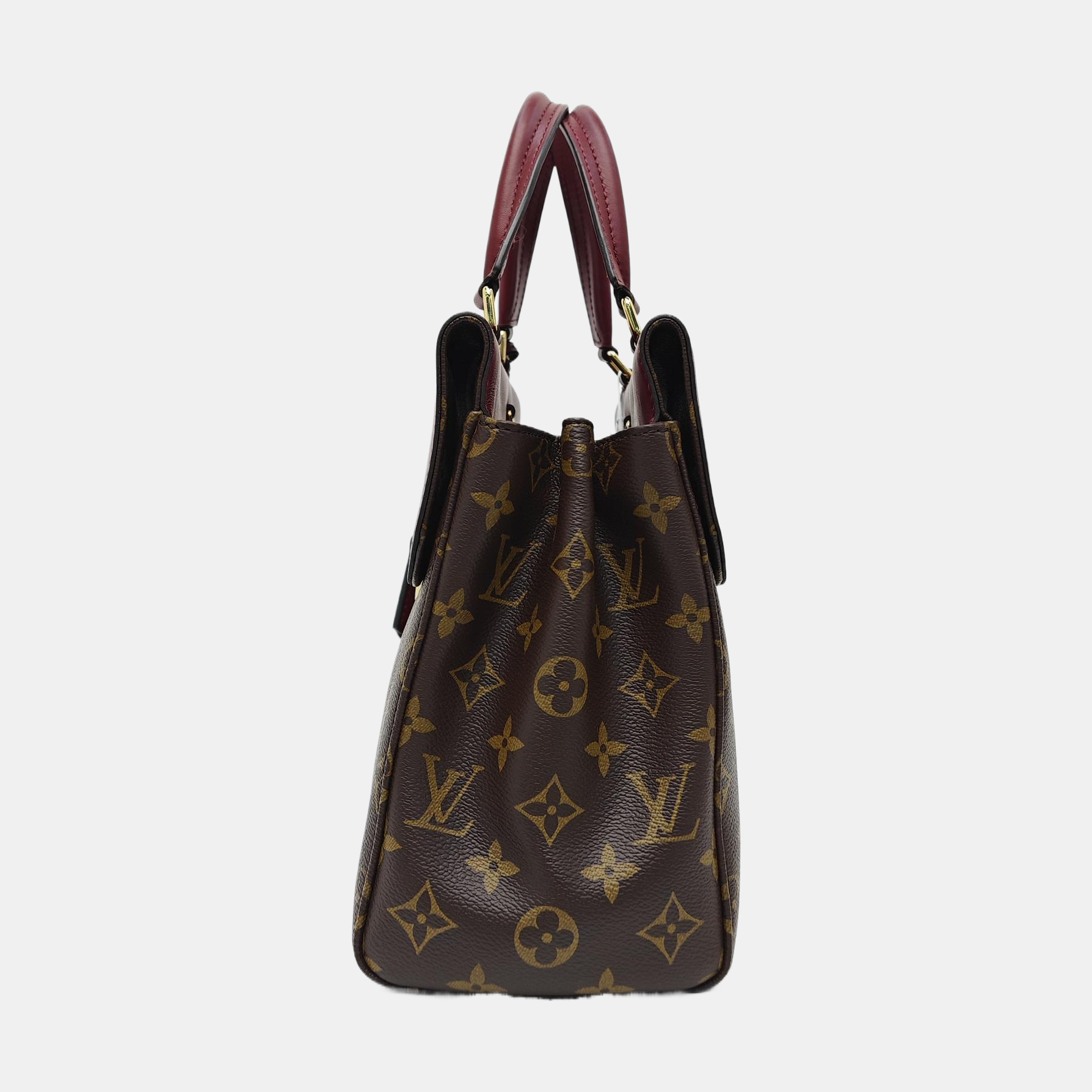 VÉNUS Monogram Coated Canvas Brown