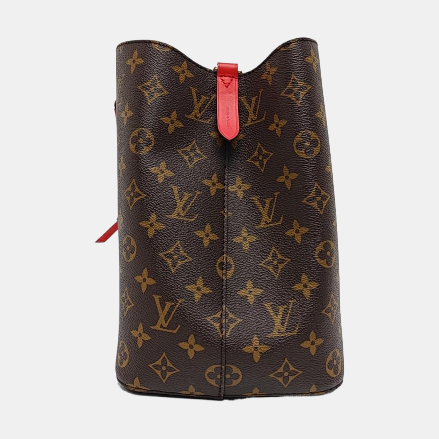NÉONOÉ MM Monogram Coated Canvas Brown