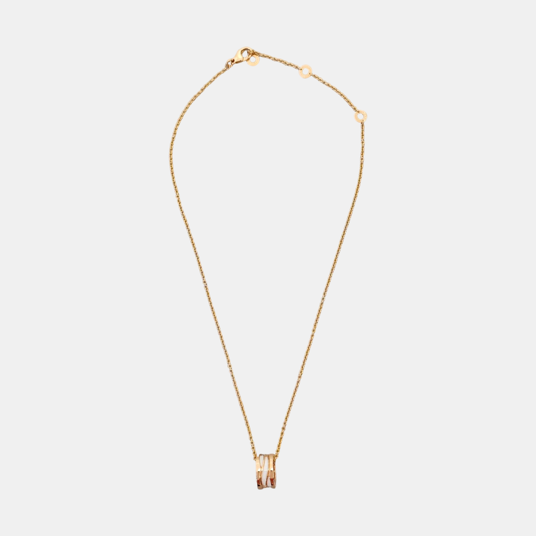B.ZERO1 18k Rose Gold Necklace