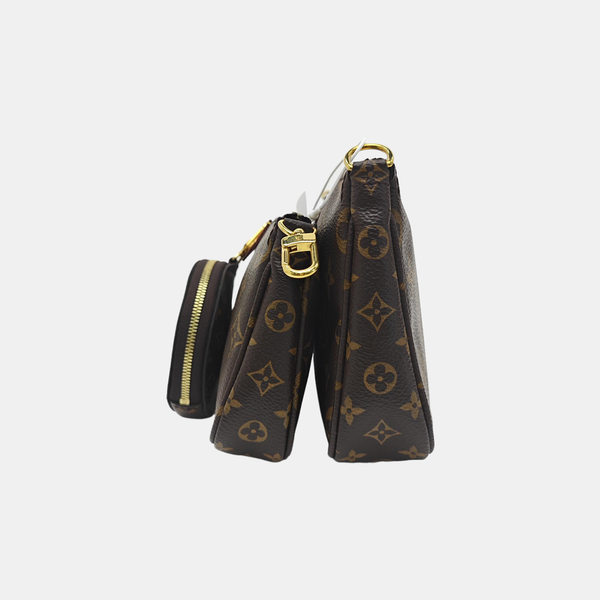 MULTI Monogram Coated Canvas Brown