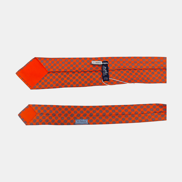 Mulberry Silk Tie Orange