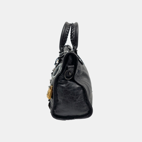 Neo Cagole City Medium Lambskin Black