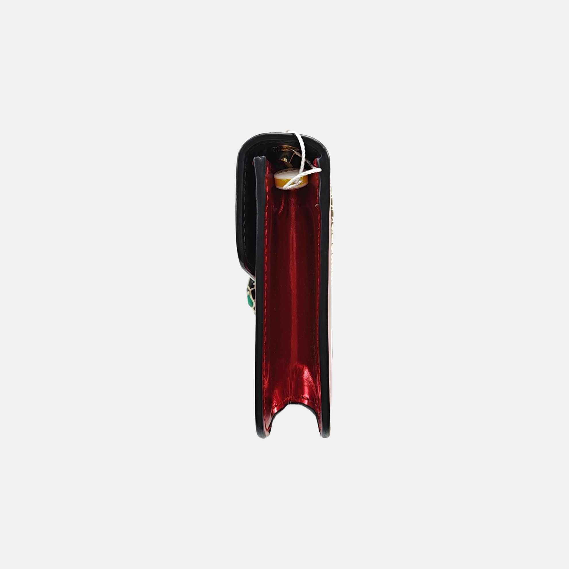 SERPENTI FOREVER Small Patent Leather Red