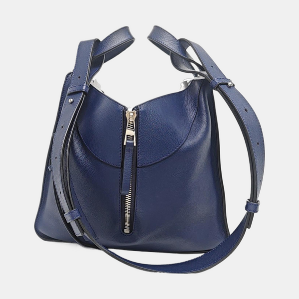 Hammock Small Calfskin Blue