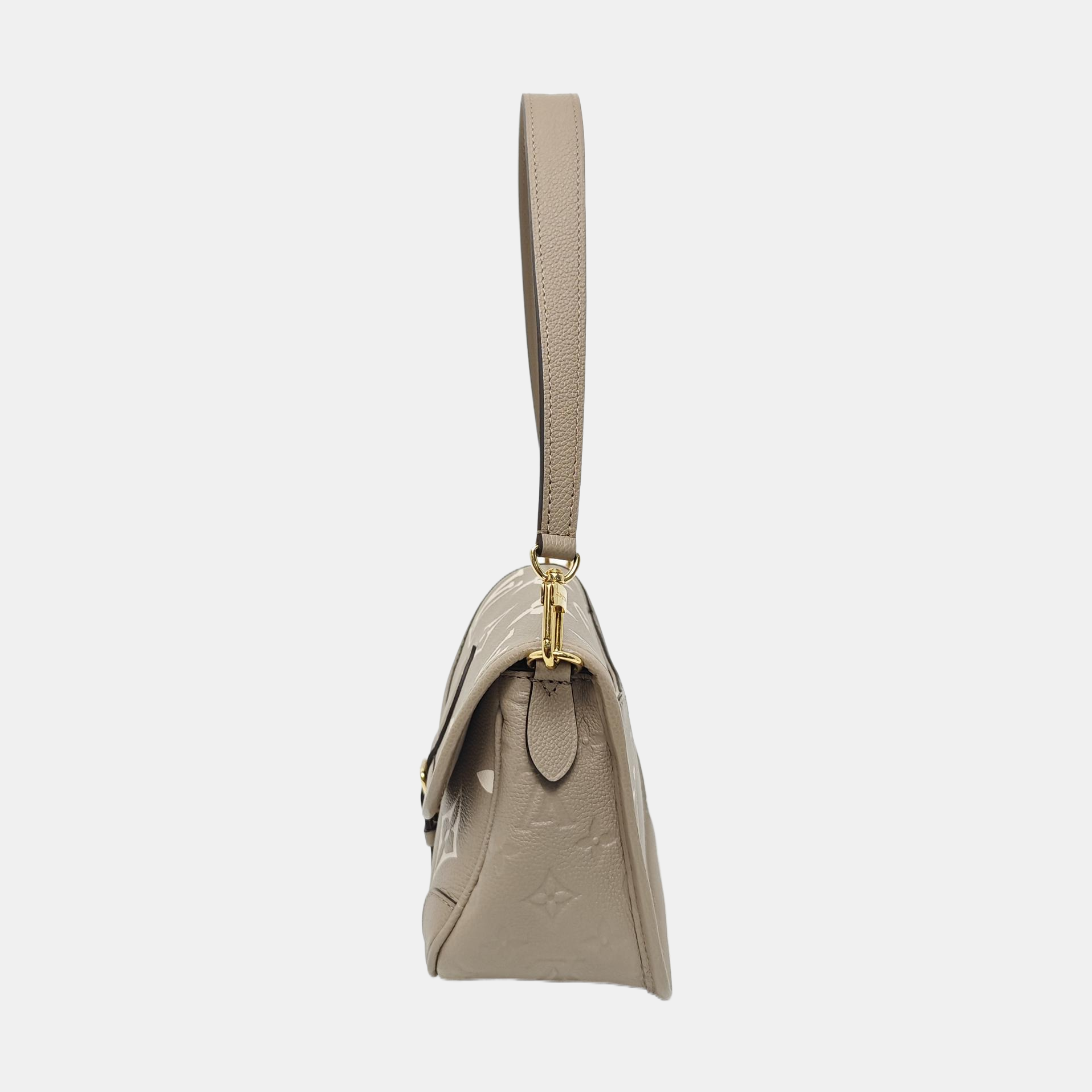 DIANE Monogram Calfskin Gray