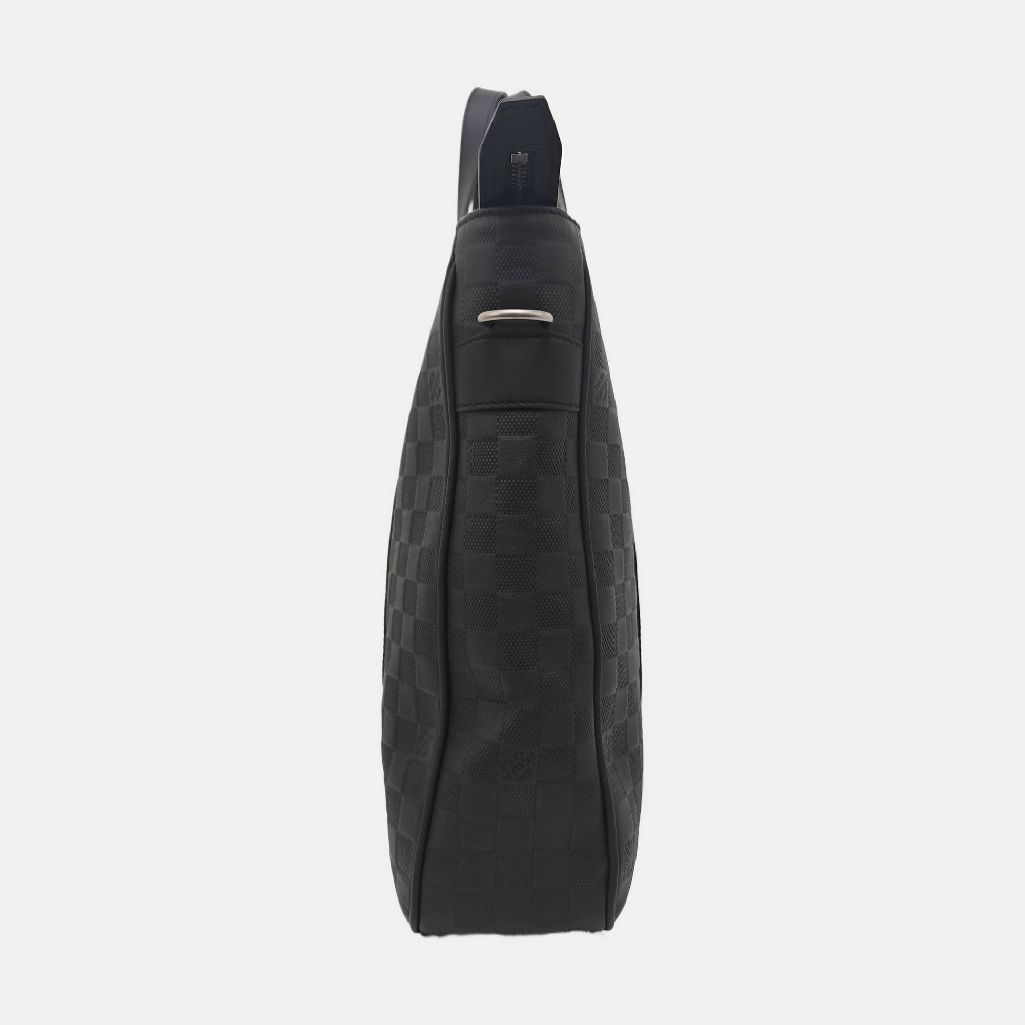 TADAO PM Damier Graphite Calfskin Black