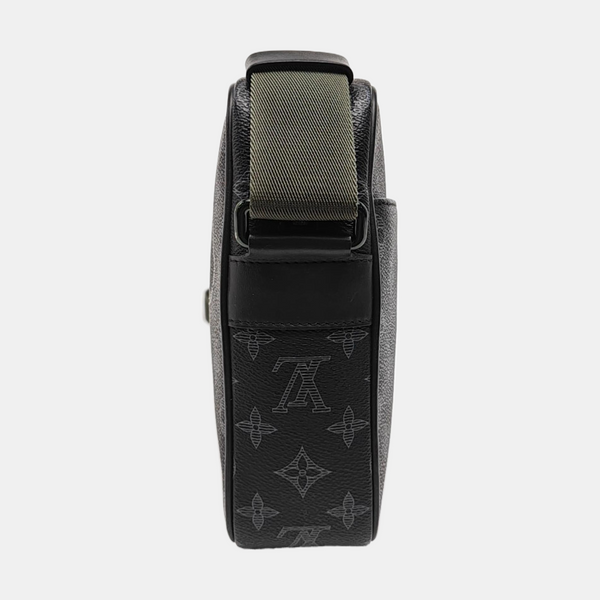 DANUBE PM Monogram Coated Canvas Black